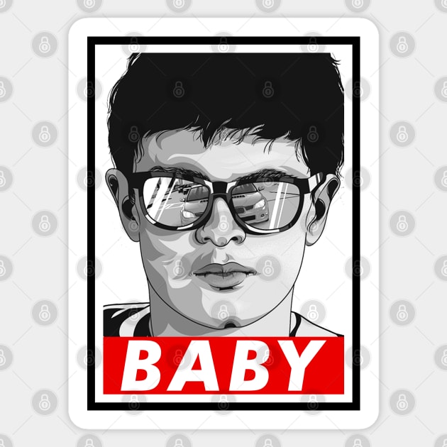 Baby Driver Sticker by NotoriousMedia